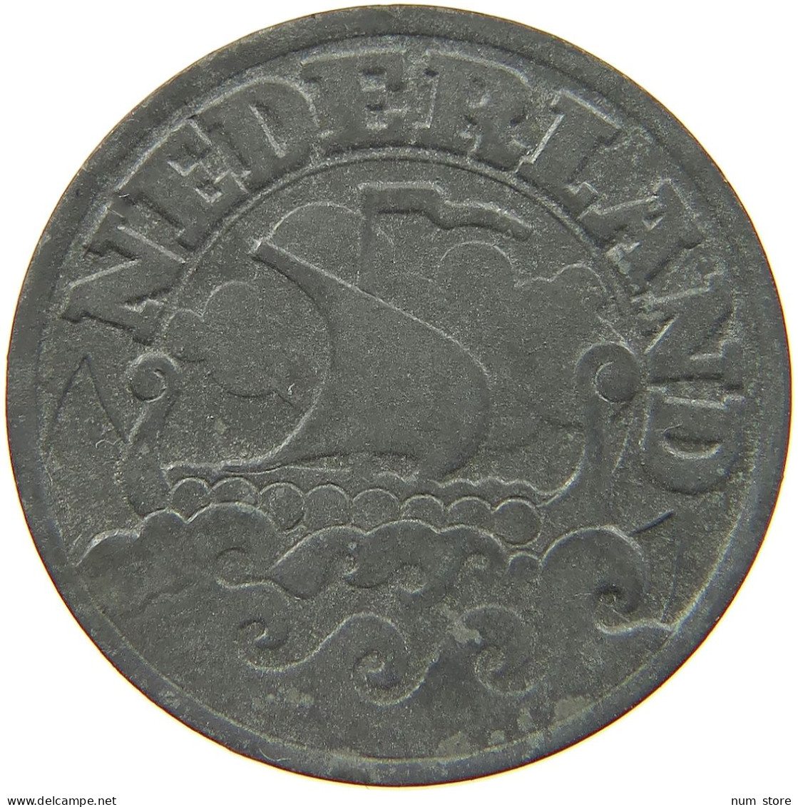 NETHERLANDS 25 CENTS 1942 #a006 0067 - 25 Cent