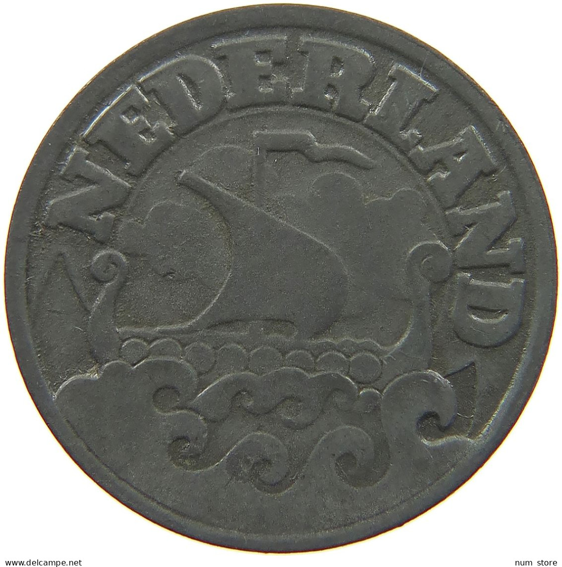 NETHERLANDS 25 CENTS 1942 #a006 0075 - 25 Centavos