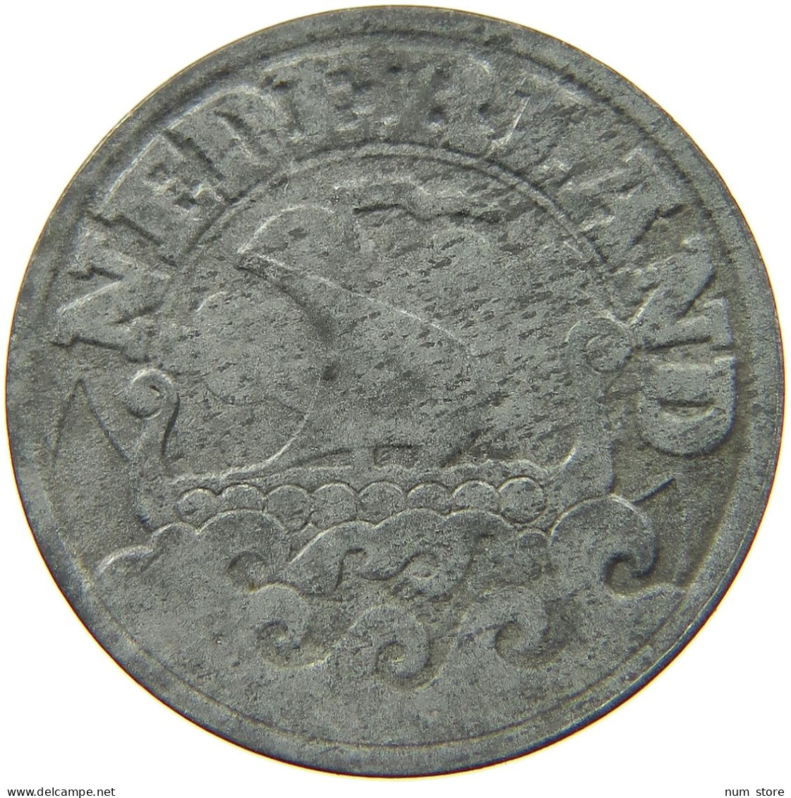 NETHERLANDS 25 CENTS 1942 #a006 0063 - 25 Centavos