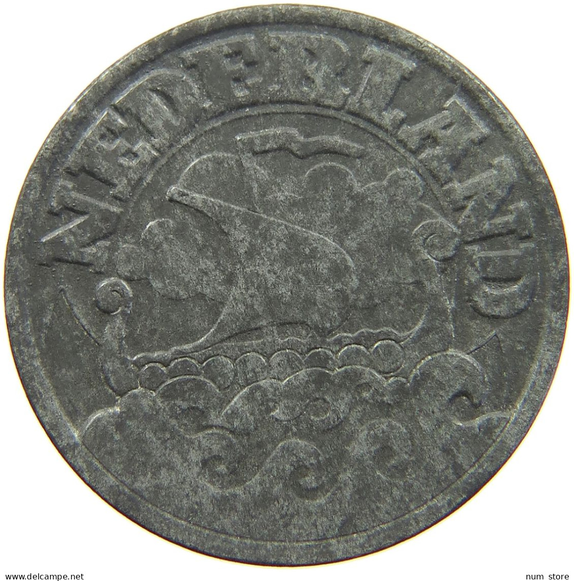 NETHERLANDS 25 CENTS 1941 #c067 0047 - 25 Centavos