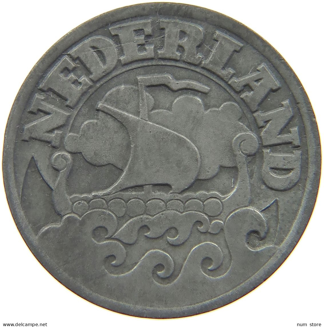 NETHERLANDS 25 CENTS 1941 #a074 0437 - 25 Centavos