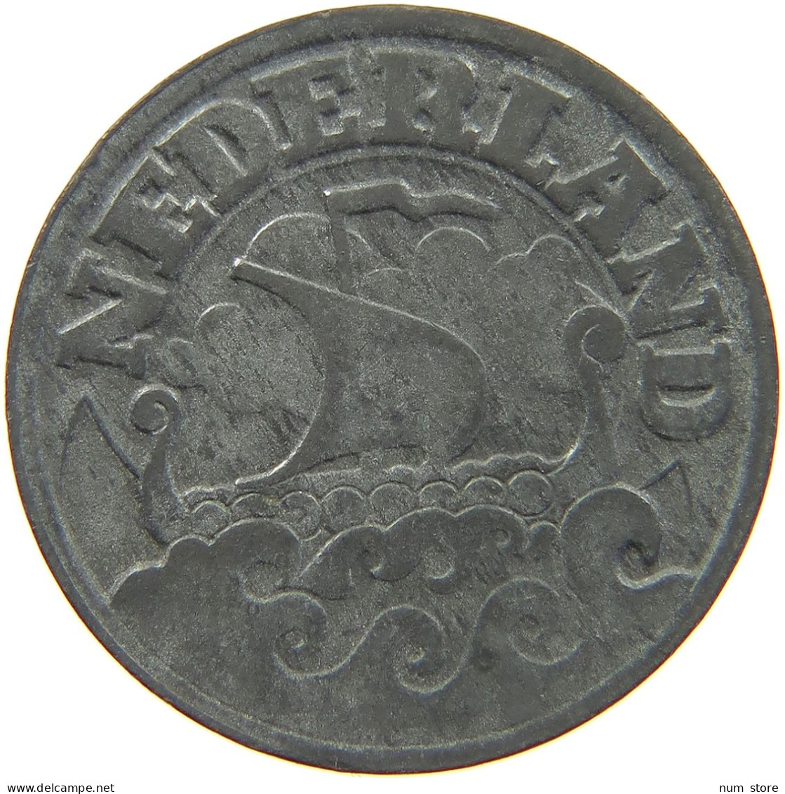 NETHERLANDS 25 CENTS 1941 #c067 0049 - 25 Centavos