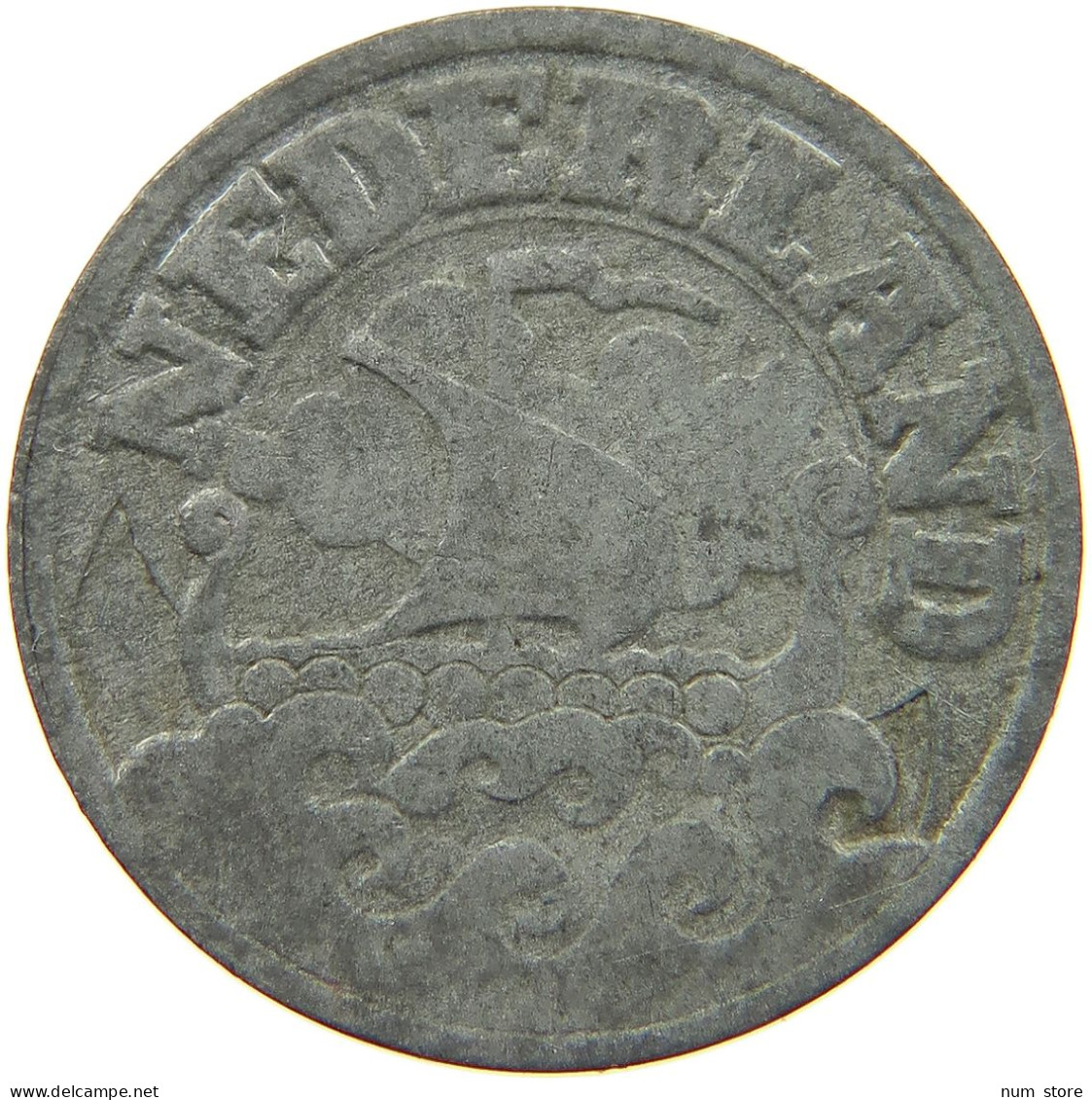 NETHERLANDS 25 CENTS 1941 #a006 0069 - 25 Centavos