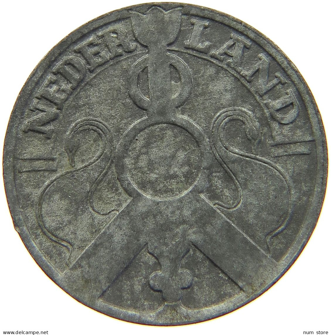 NETHERLANDS 2 1/2 CENTS 1941 #c014 0491 - 2.5 Cent