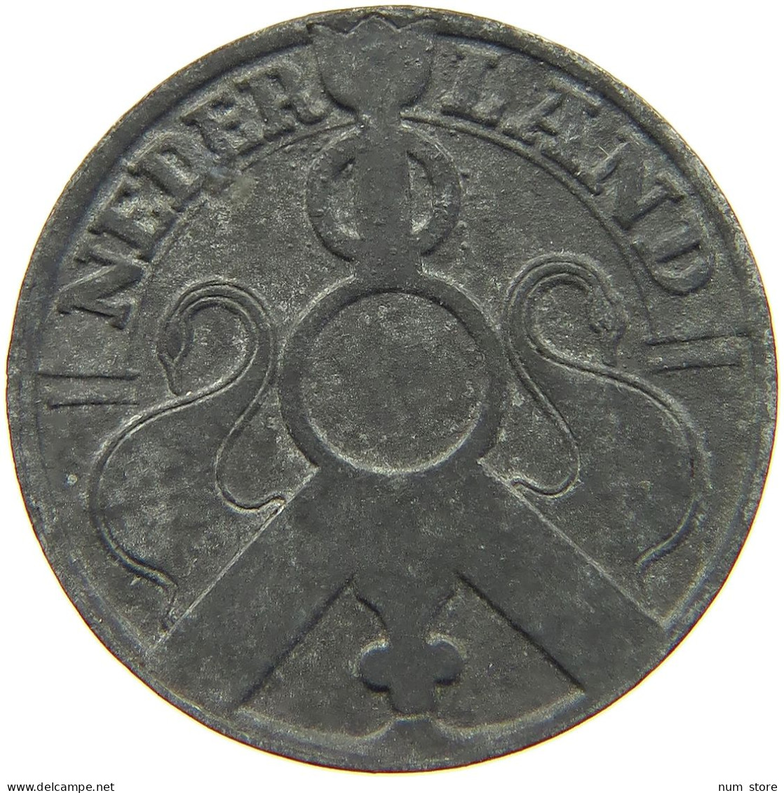 NETHERLANDS 2 1/2 CENTS 1941 #c014 0489 - 2.5 Cent