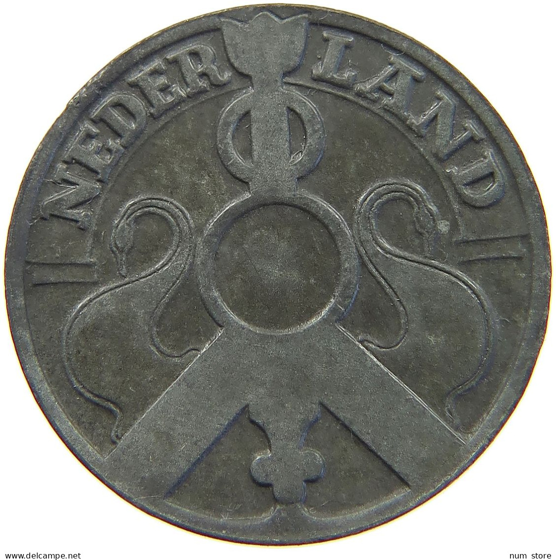 NETHERLANDS 2 1/2 CENTS 1941 #a006 0677 - 2.5 Cent