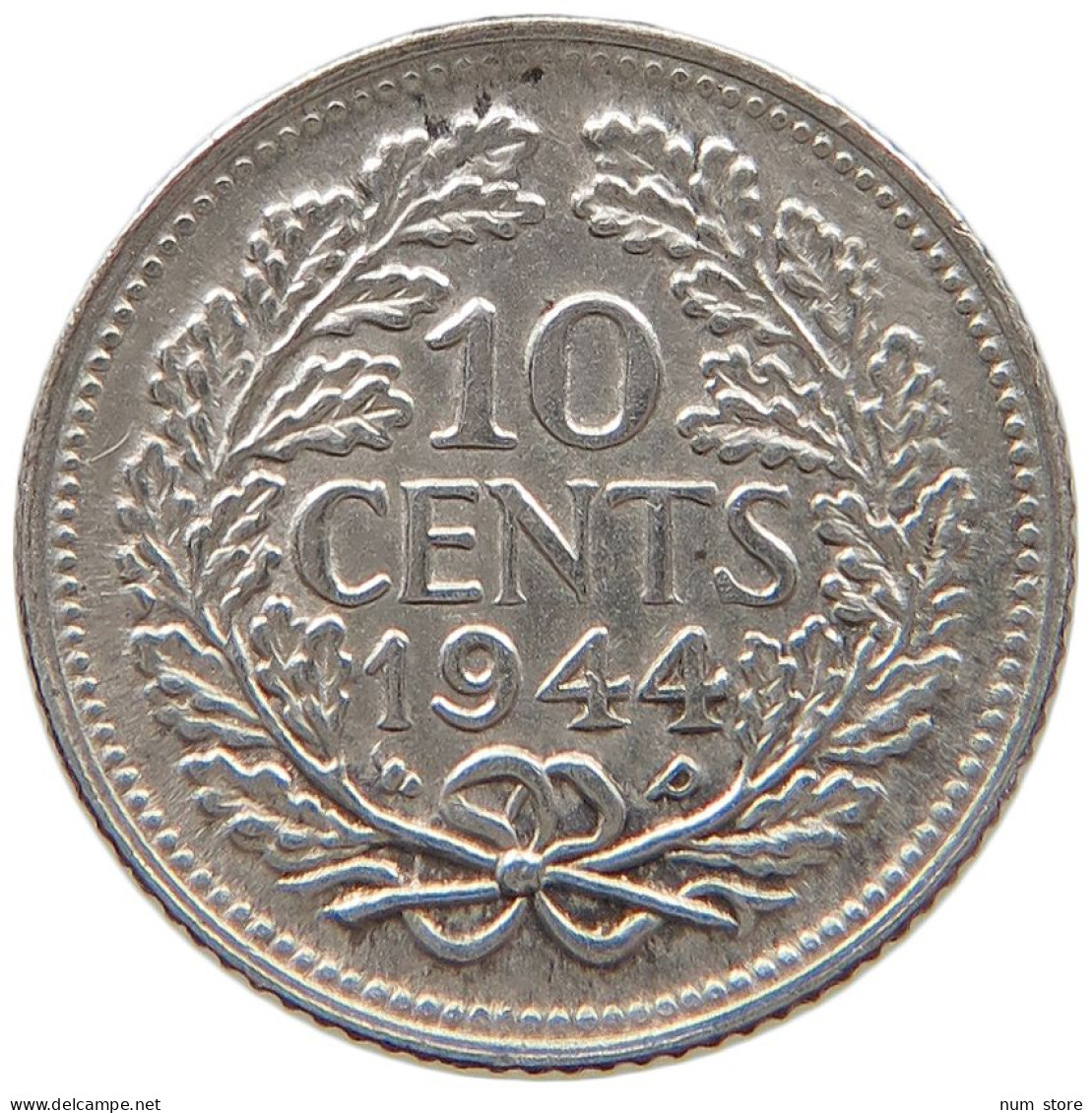 NETHERLANDS 10 CENTS 1944 P #a063 0583 - 10 Cent