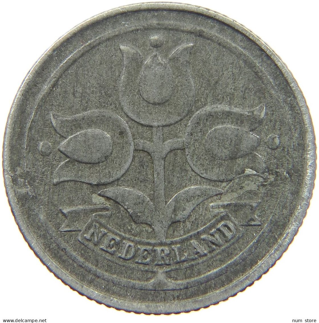 NETHERLANDS 10 CENTS 1943 #c020 0407 - 10 Cent