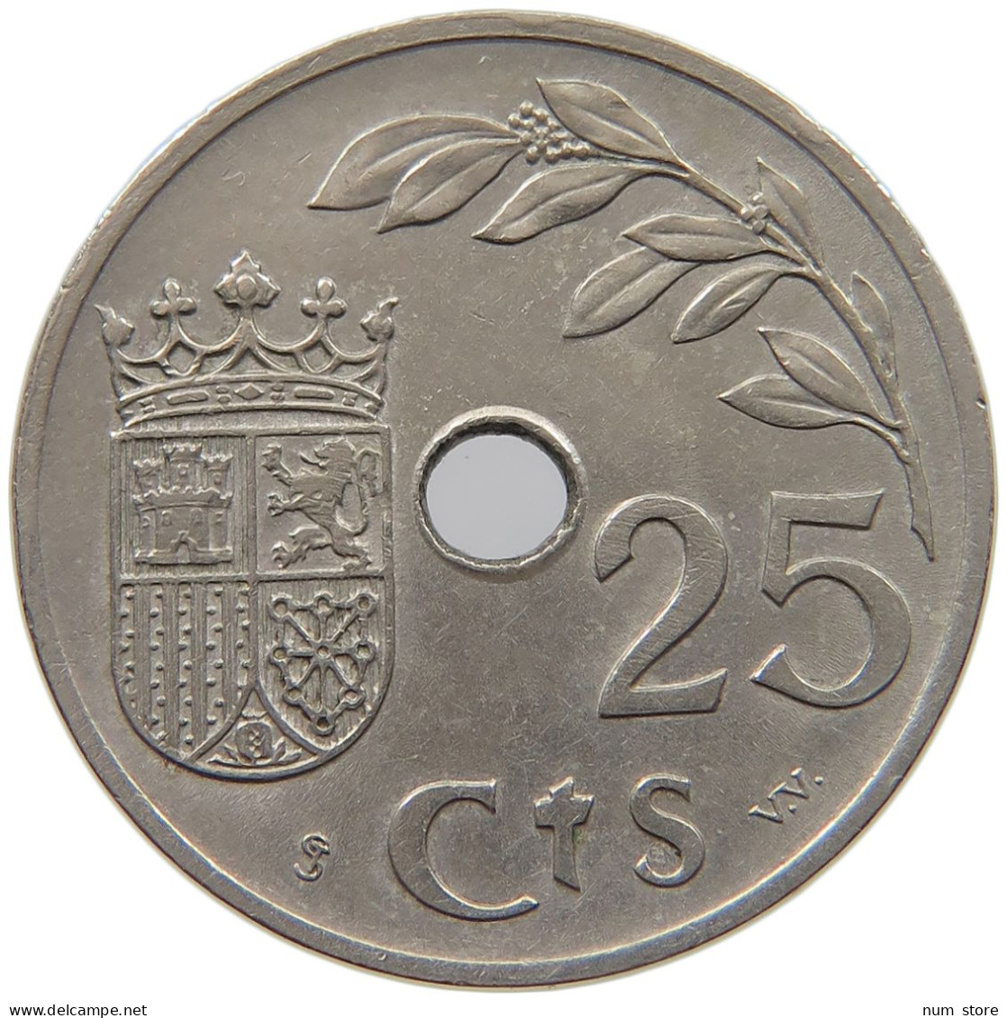 SPAIN 25 CENTIMOS 1937 #c018 0385 - 25 Centimos