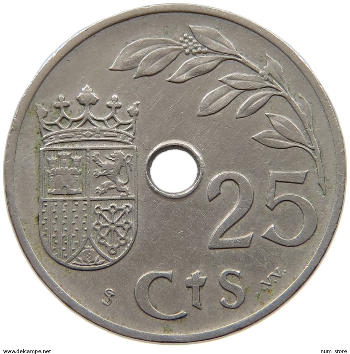 SPAIN 25 CENTIMOS 1937 #c065 0279 - 25 Céntimos