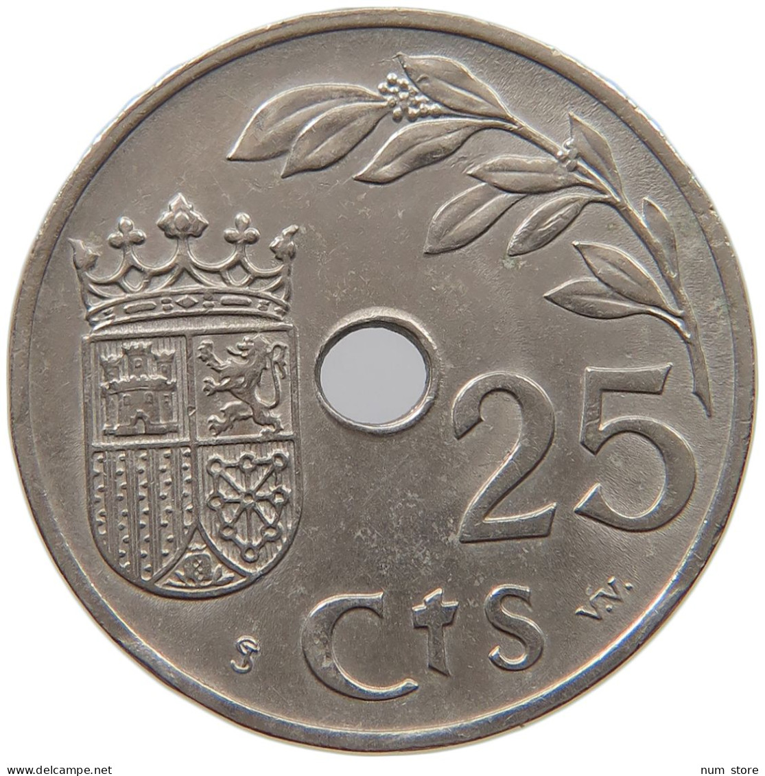 SPAIN 25 CENTIMOS 1937 #c018 0387 - 25 Centesimi