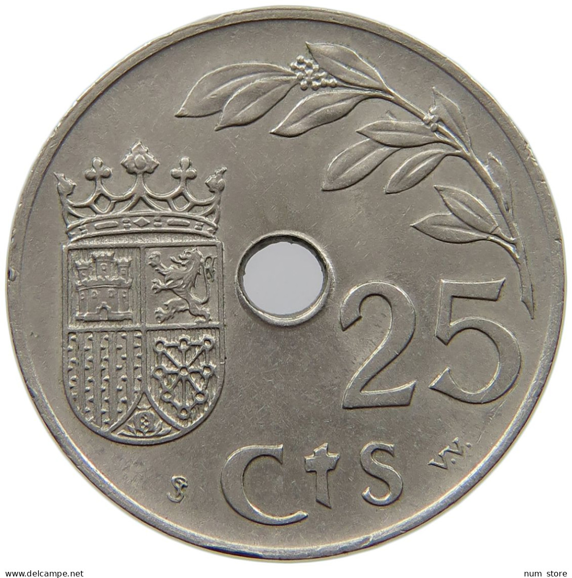 SPAIN 25 CENTIMOS 1937 #a088 0285 - 25 Centesimi