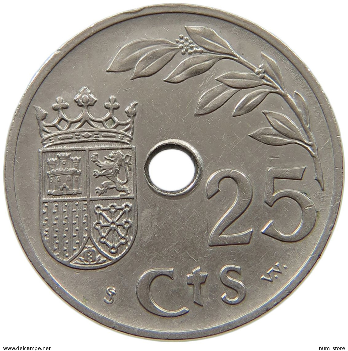 SPAIN 25 CENTIMOS 1937 #a015 0653 - 25 Centimos