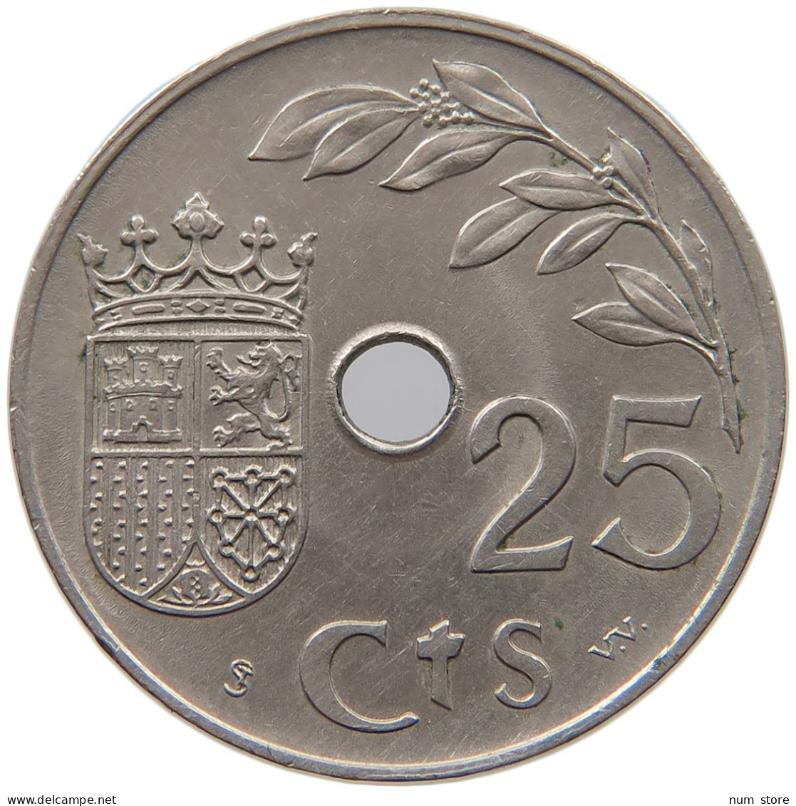 SPAIN 25 CENTIMOS 1937 #c015 0051 - 25 Centiemos