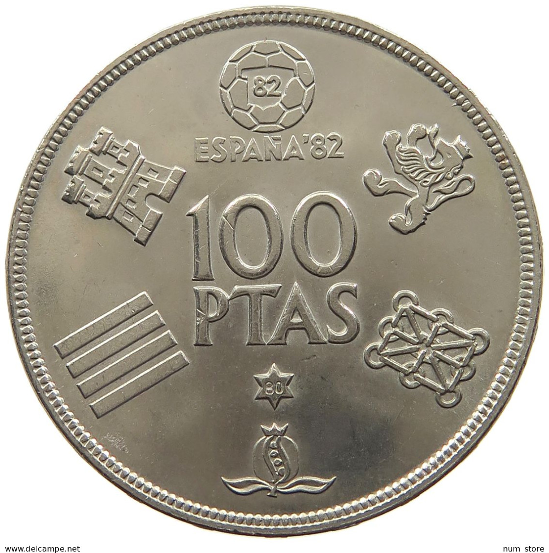 SPAIN 100 PESETAS 1980 #c082 0819 - 100 Pesetas