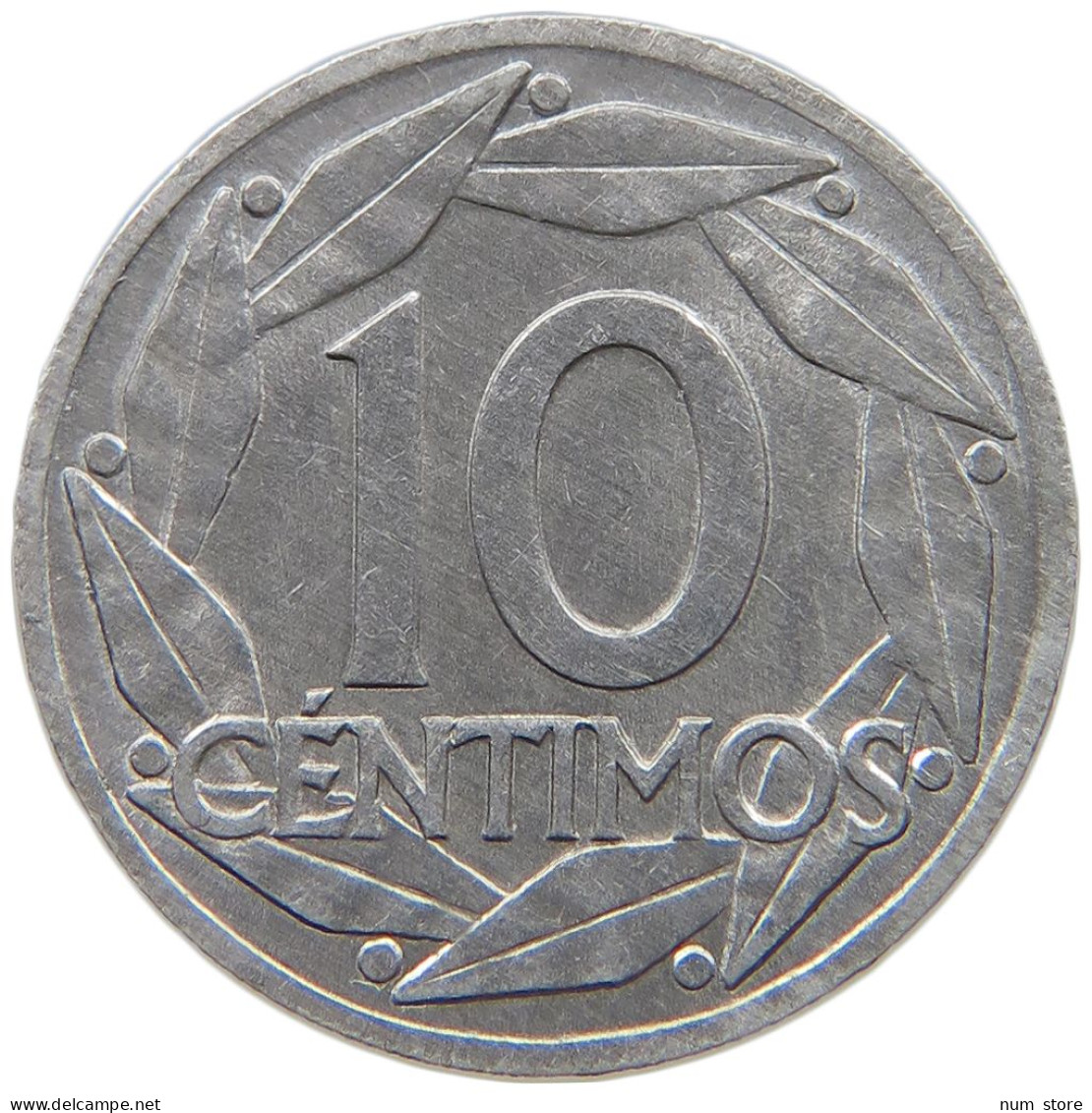 SPAIN 10 CENTIMOS 1959 TOP #s055 0861 - 10 Centiemen