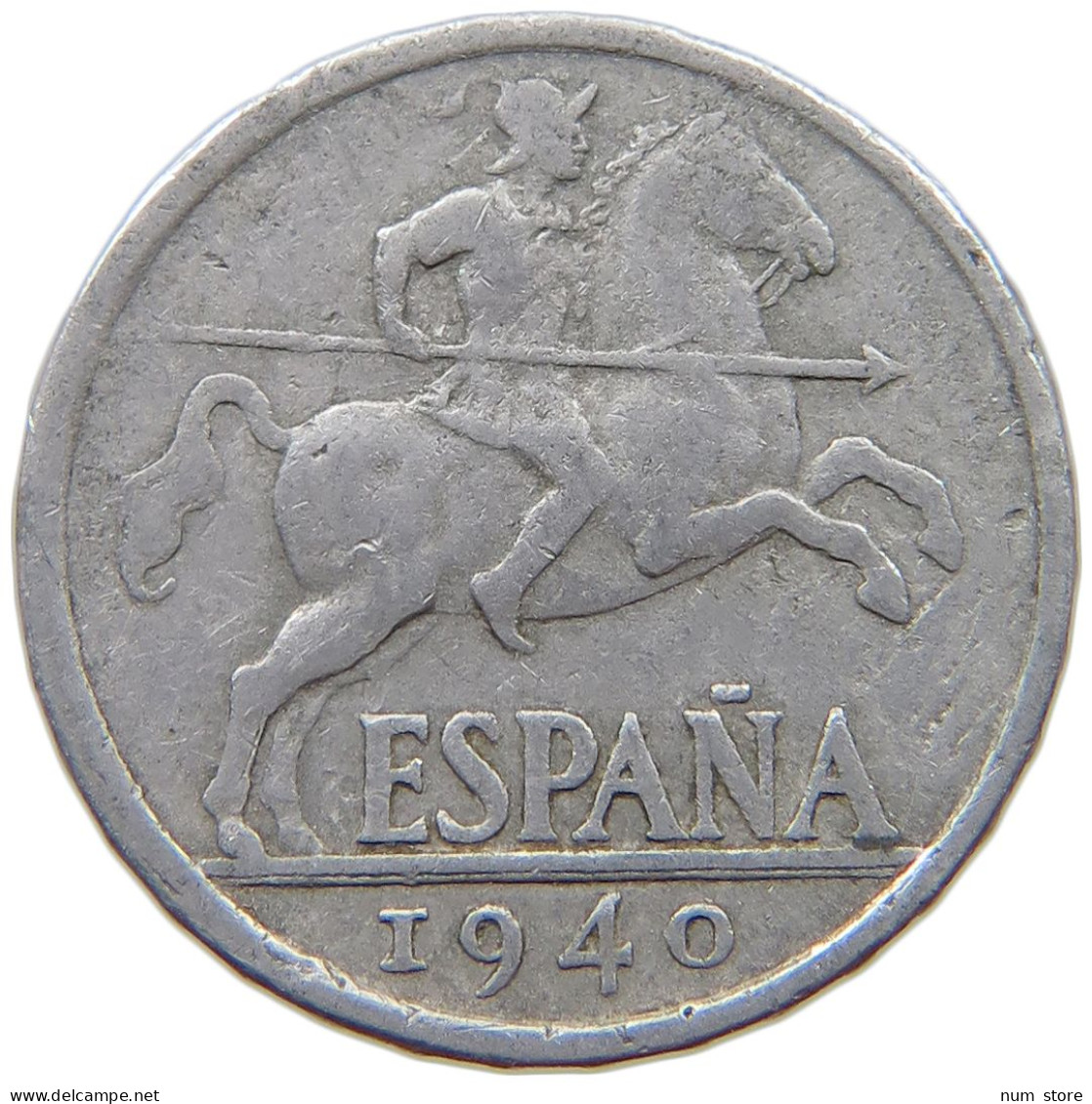 SPAIN 10 CENTIMOS 1940 #s069 0097 - 10 Céntimos