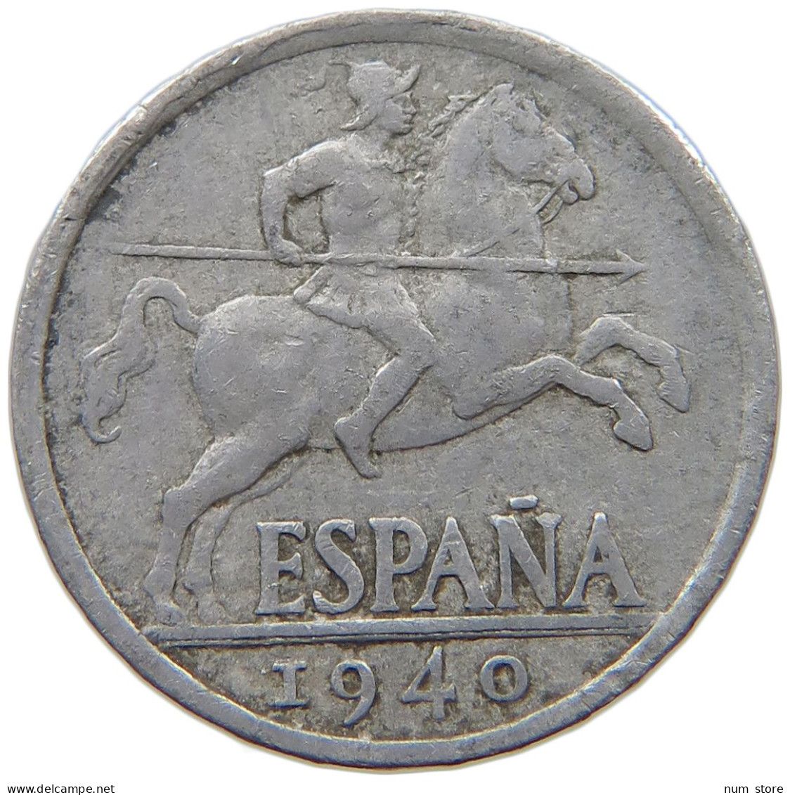 SPAIN 10 CENTIMOS 1940 #s069 0101 - 10 Centesimi