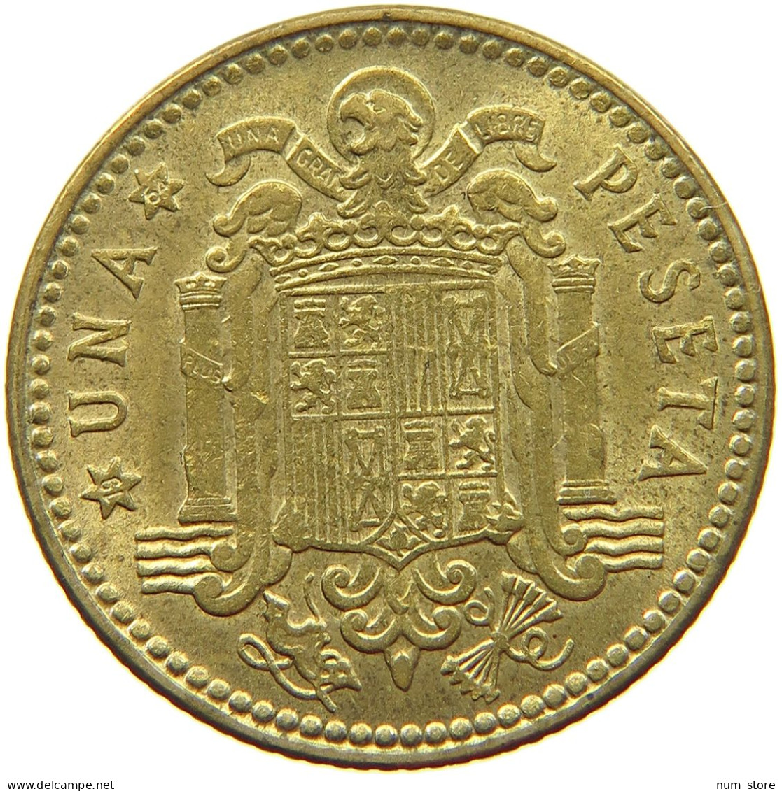 SPAIN PESETA 1963 64 #s066 0617 - 1 Peseta