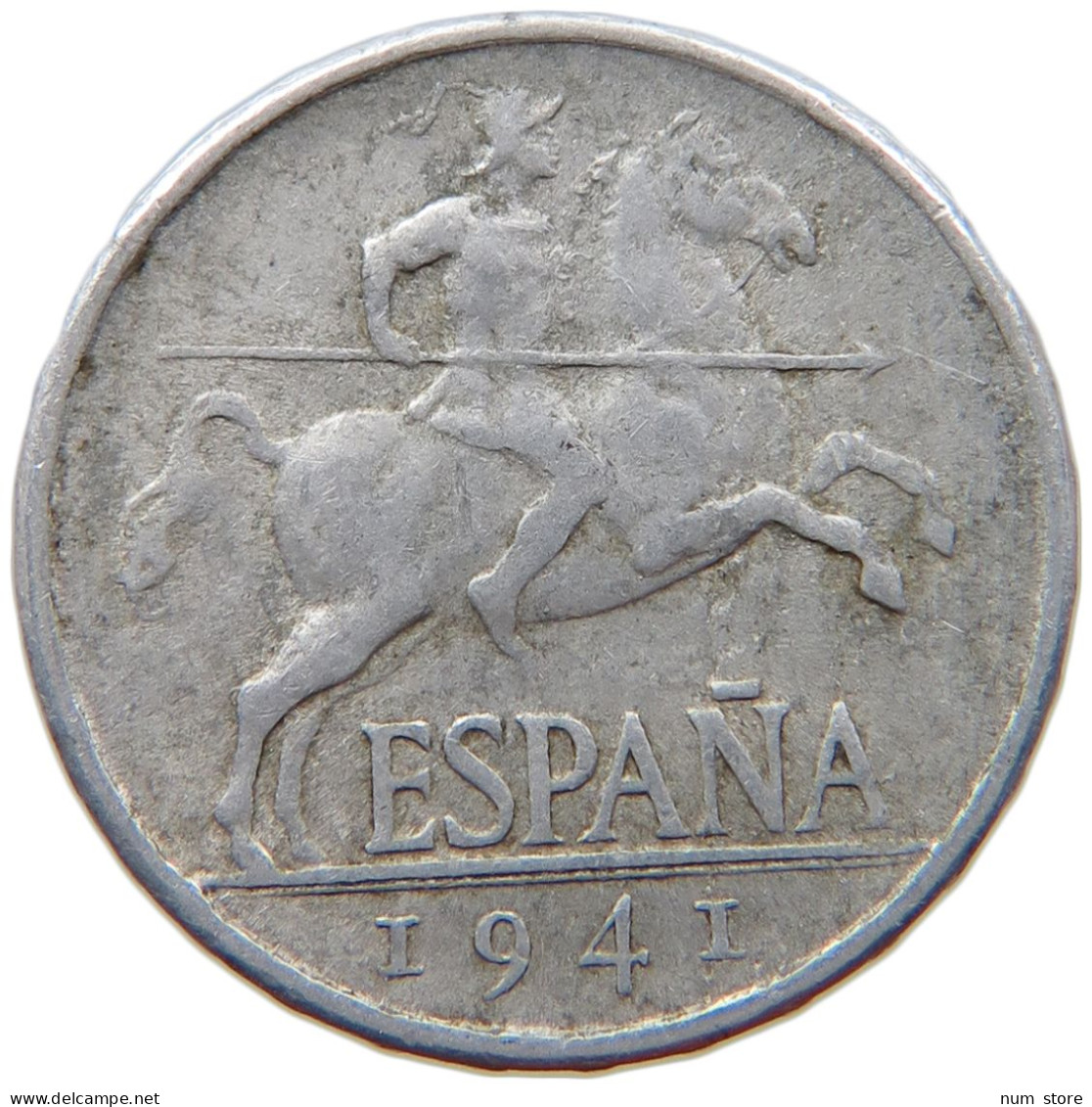 SPAIN 5 CENTIMOS 1941 #s023 0169 - 5 Centimos