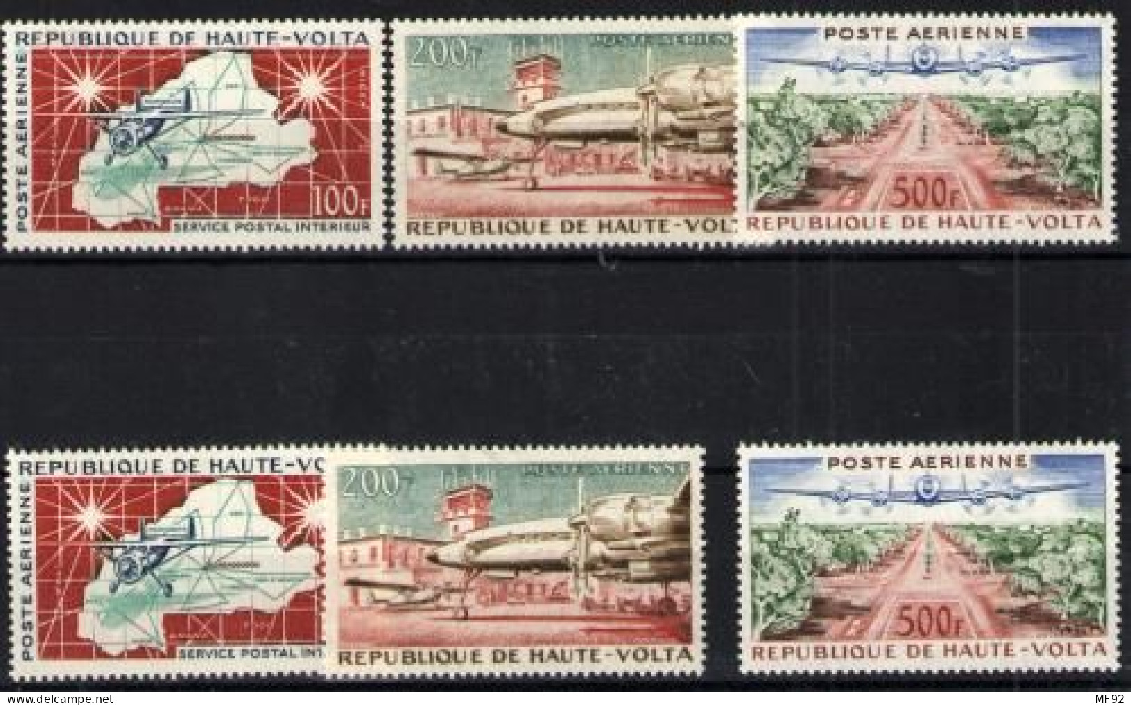 Haute- Volta Nº 1/3 - Unused Stamps