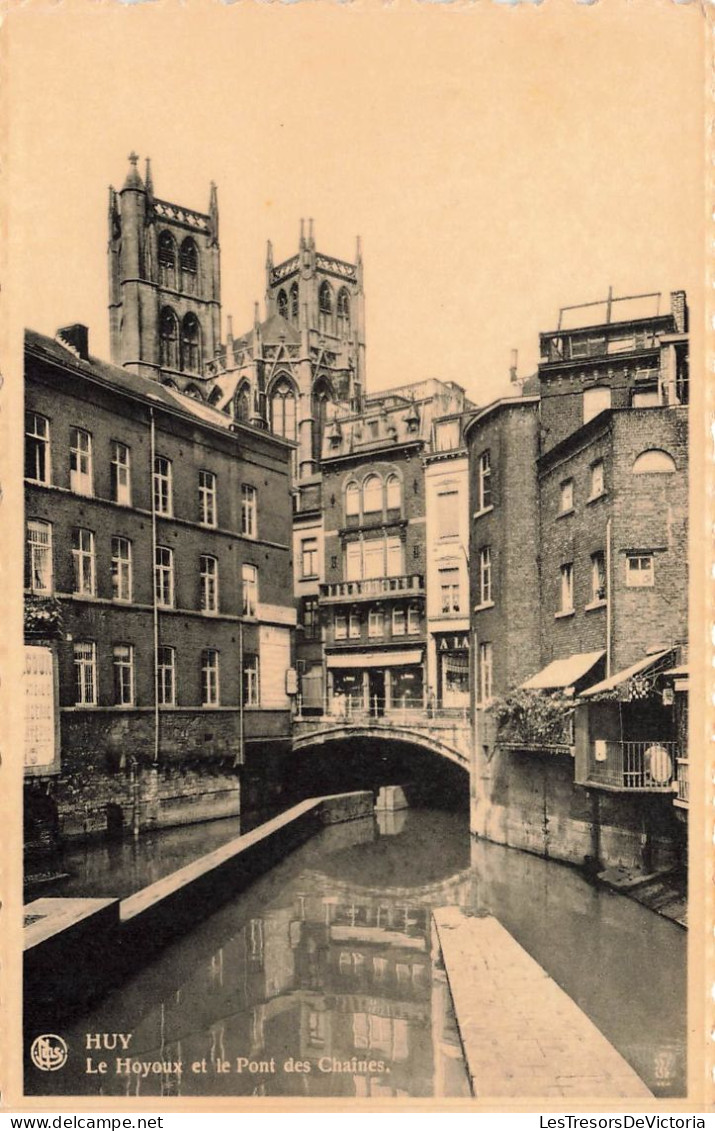 BELGIQUE - Huy - Le Hoyoux Et Le Pont Des Chaînes  - Carte Postale Ancienne - Hoei