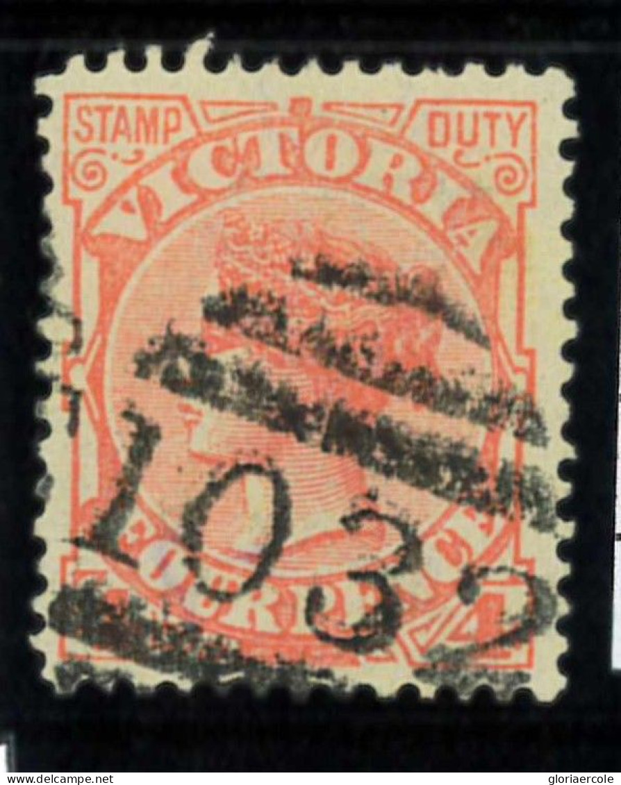 P1935 - VICTORIA SG 363 , SC. 163 , NICE 1032 CANCELL. WMK. INVERTED - Sonstige & Ohne Zuordnung