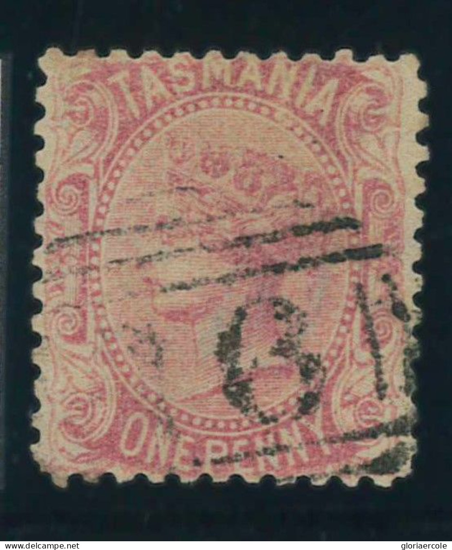 P1898 - TASMANIA , SG 127 , SC. 51 VFU - Altri & Non Classificati