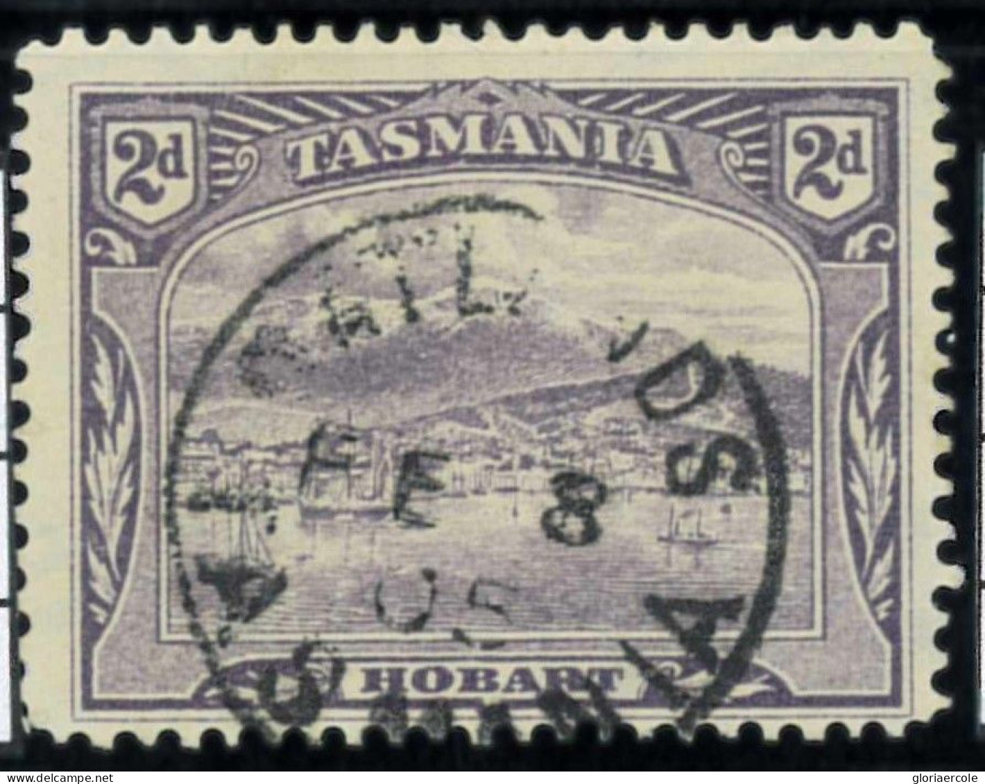 P1887 - TASMANIA , SG 235 , SC. 97 VFU - Andere & Zonder Classificatie