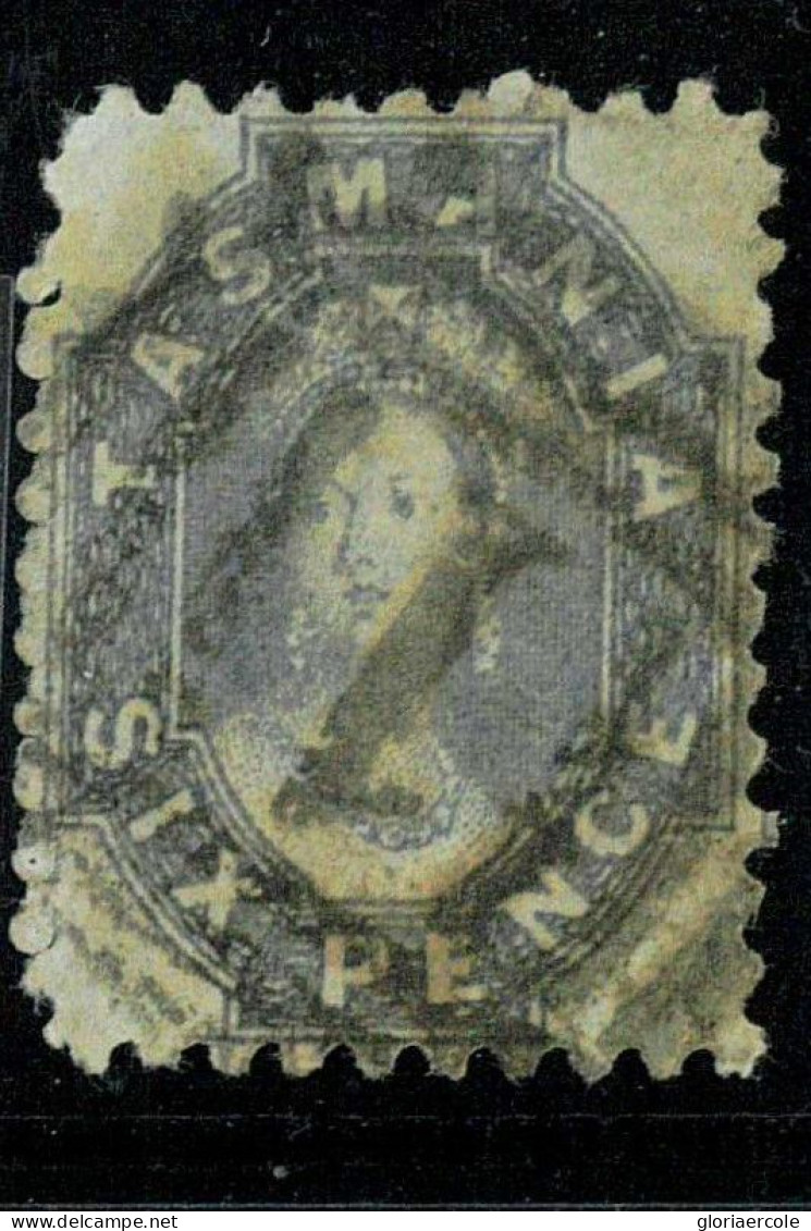 P1867 - TASMANIA , SG 54 , SC. 27 , NUMERAL CANC. 1 - Autres & Non Classés