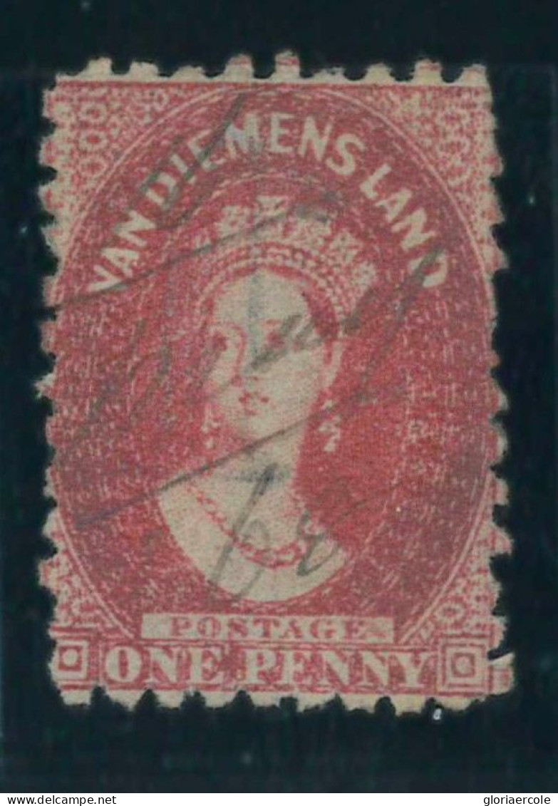 P1863 - TASMANIA , SG 57 PEN CANCELL - Altri & Non Classificati