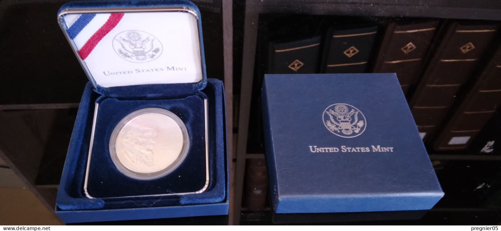 Baisse De Prix USA - Coffret Pièce 1 $  J. Madison Silver Proof 1993 - Verzamelingen