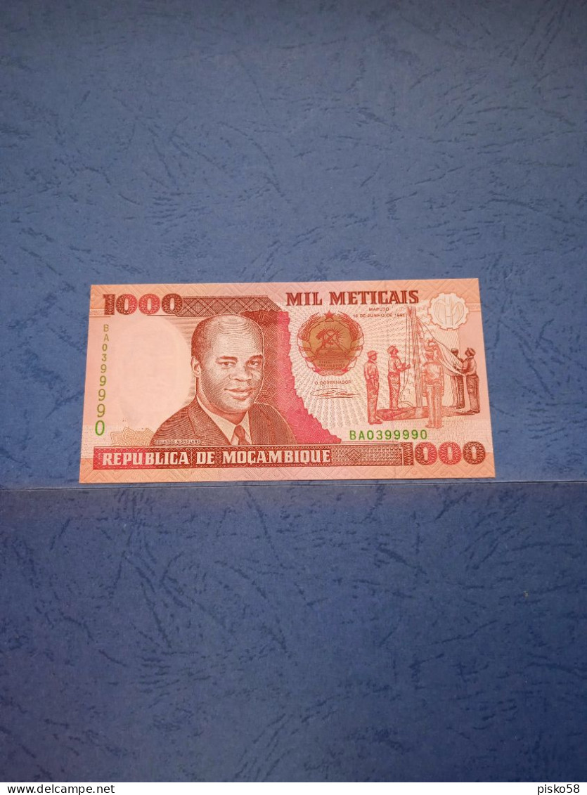 MOZAMBICO-P135 1000M 16.6.1991 UNC - Mozambique