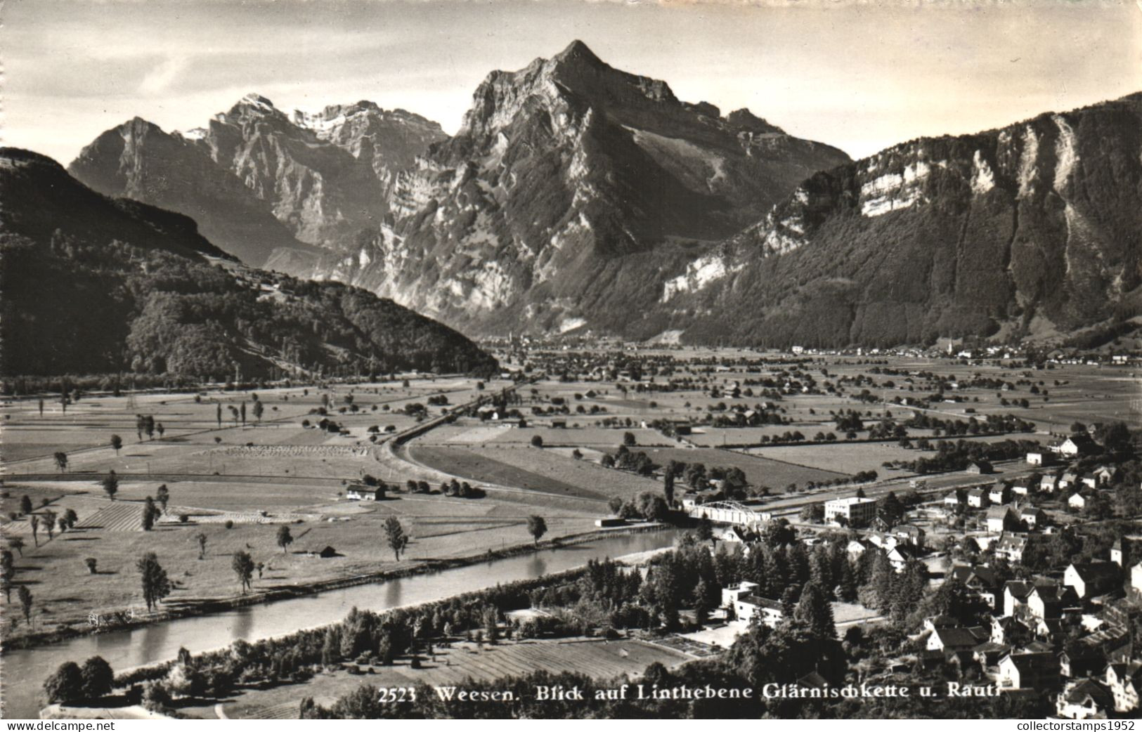 WEESEN, ARCHITECTURE, MOUNTAIN, BRIDGE, SWITZERLAND - Weesen