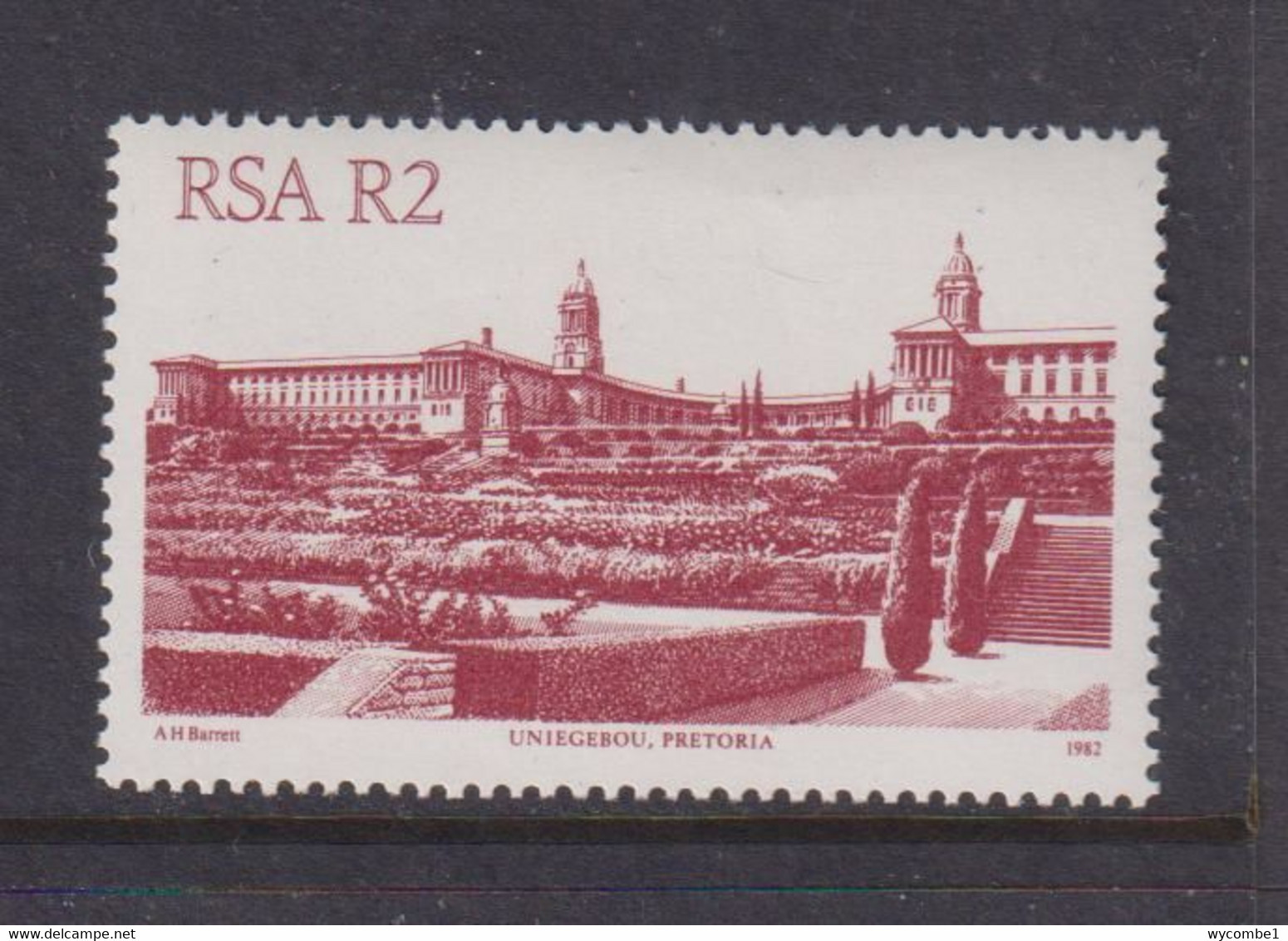 SOUTH AFRICA - 1982+ Architecture Definitive 2r Never Hinged Mint - Unused Stamps