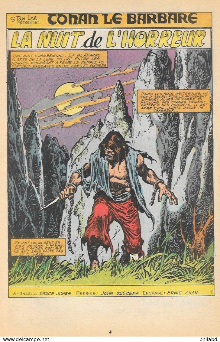 Super Conan N°6 - Mon Journal 1986 TB - Conan