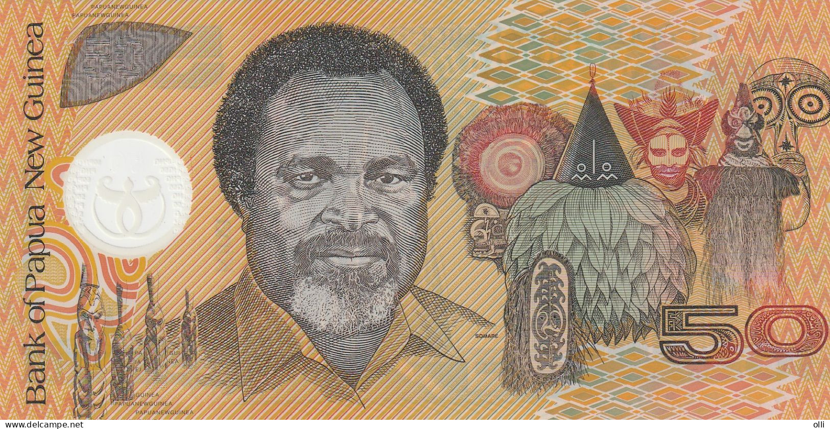 Papua New Guinea 50 Kina 1999 P-18  UNC - Papua-Neuguinea