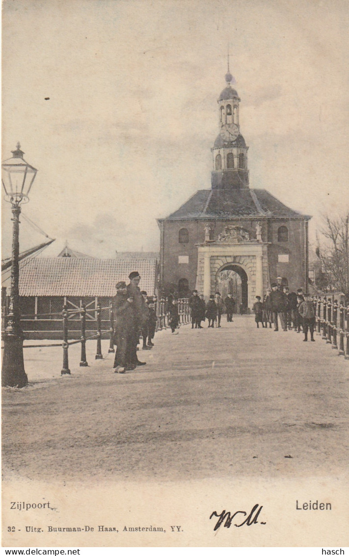 4915 3 Leiden, Zijlpoort. (Poststempel 1903)  - Leiden