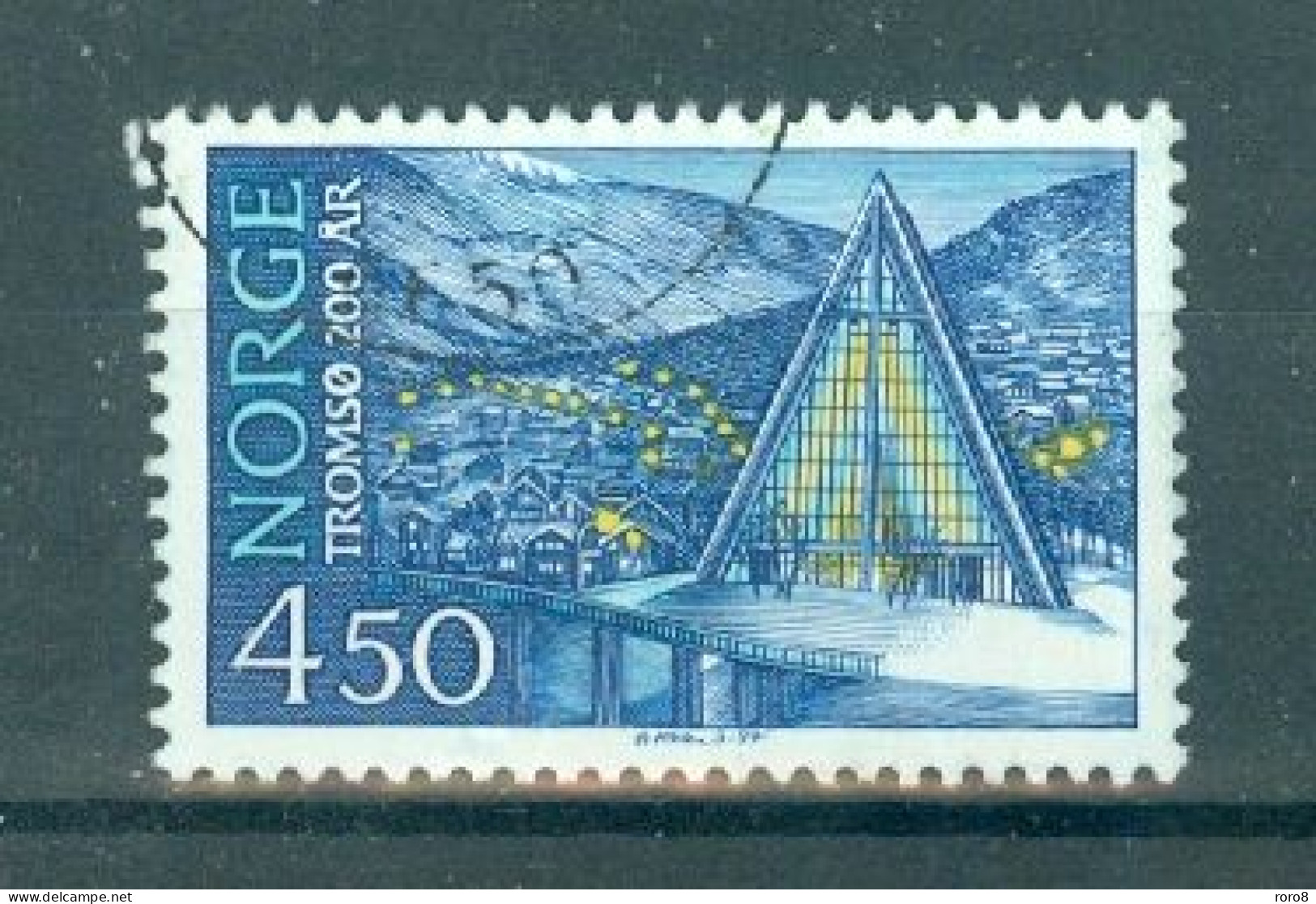 NORVEGE - N°1112 Oblitéré. Bicentenaire De La Ville De Tromso. - Gebraucht