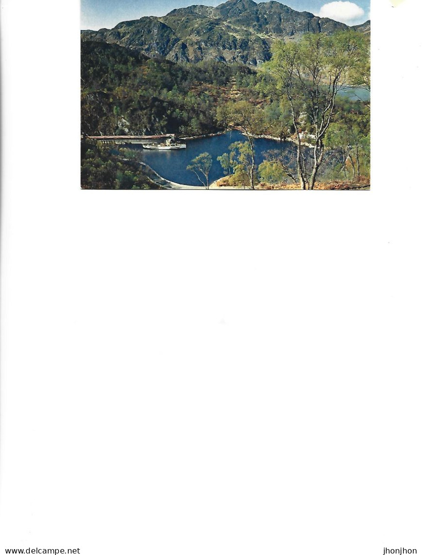 Scotland  - Postcard Unused -  J.Arthur Dixon - Loch Katrine And Ben Venue, The Trossachs,Pertshire - Perthshire