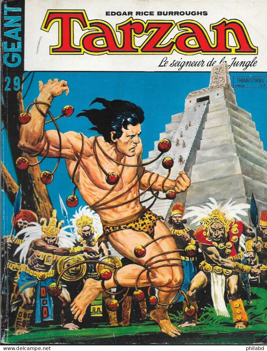 TARZAN GEANT N°29 - SAGEDITION 1976 TB - Tarzan