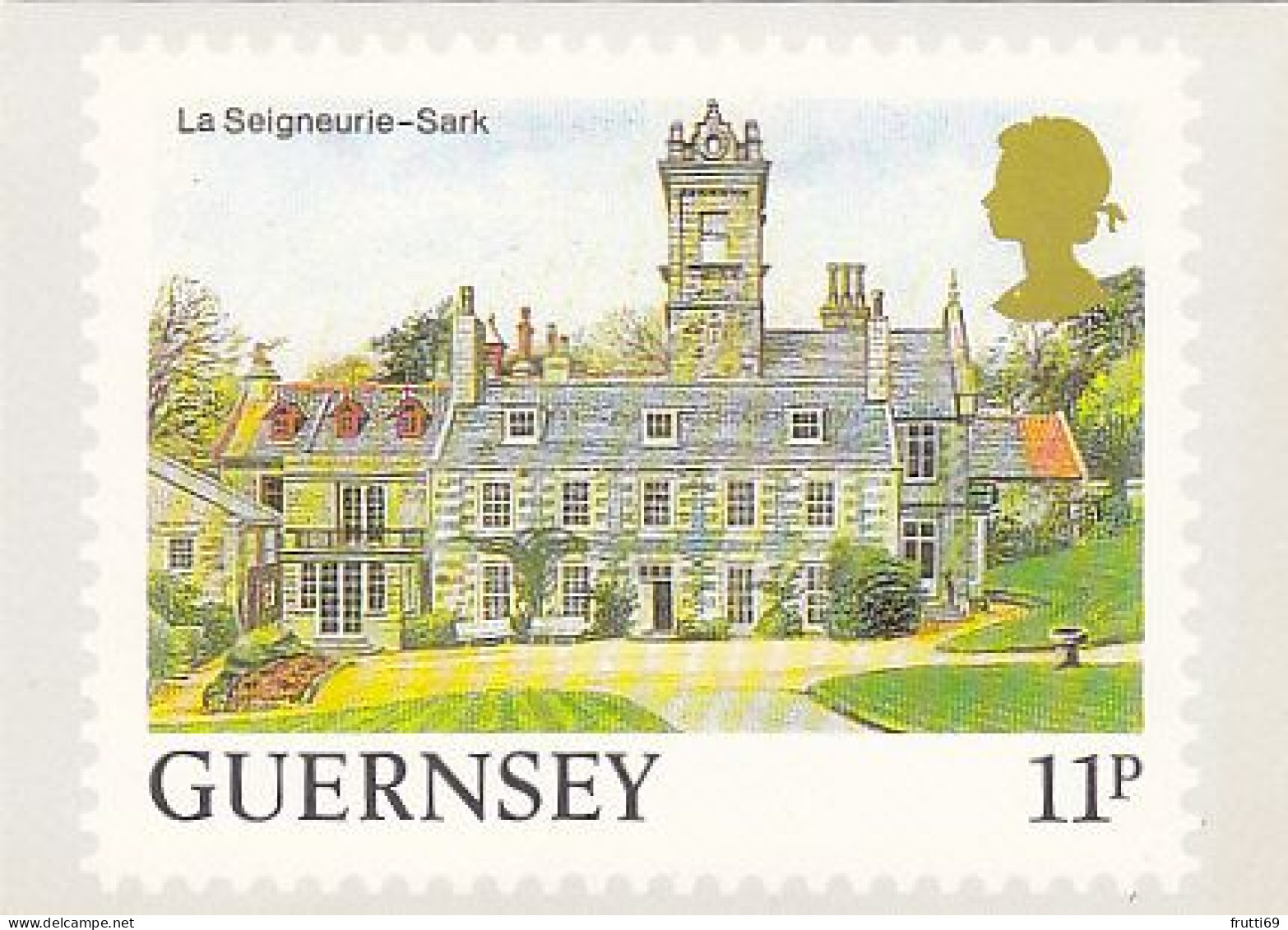 AK 175808 STAMP / BRIEFMARKE - Guernsey - La Seigneurie-Sark - ONLY PICTURE NO STAMP - Timbres (représentations)