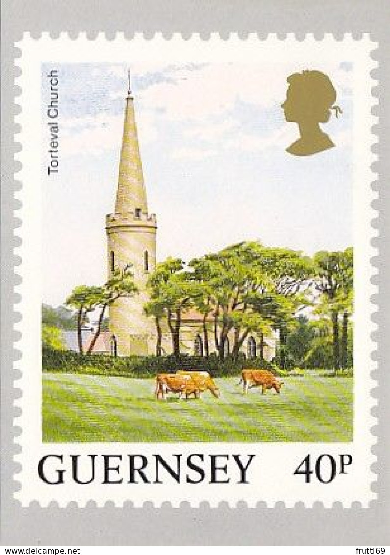 AK 175810 STAMP / BRIEFMARKE - Guernsey - Torteval Church - ONLY PICTURE NO STAMP - Timbres (représentations)