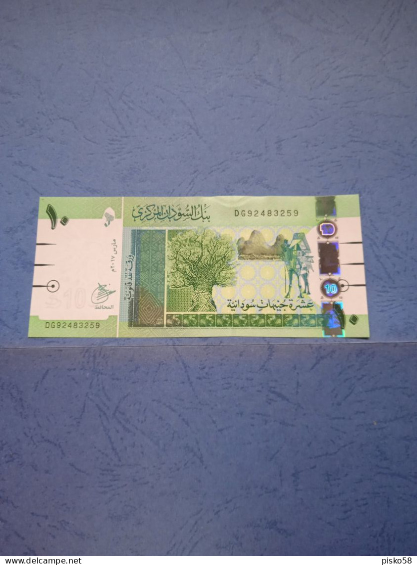 SUDAN-P73c 10P 2017 UNC - Sudan