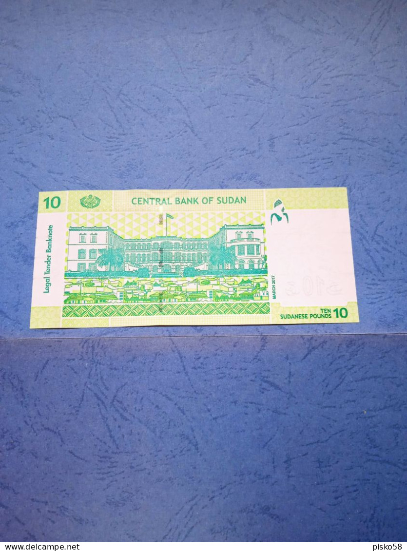 SUDAN-P73c 10P 2017 UNC - Sudan