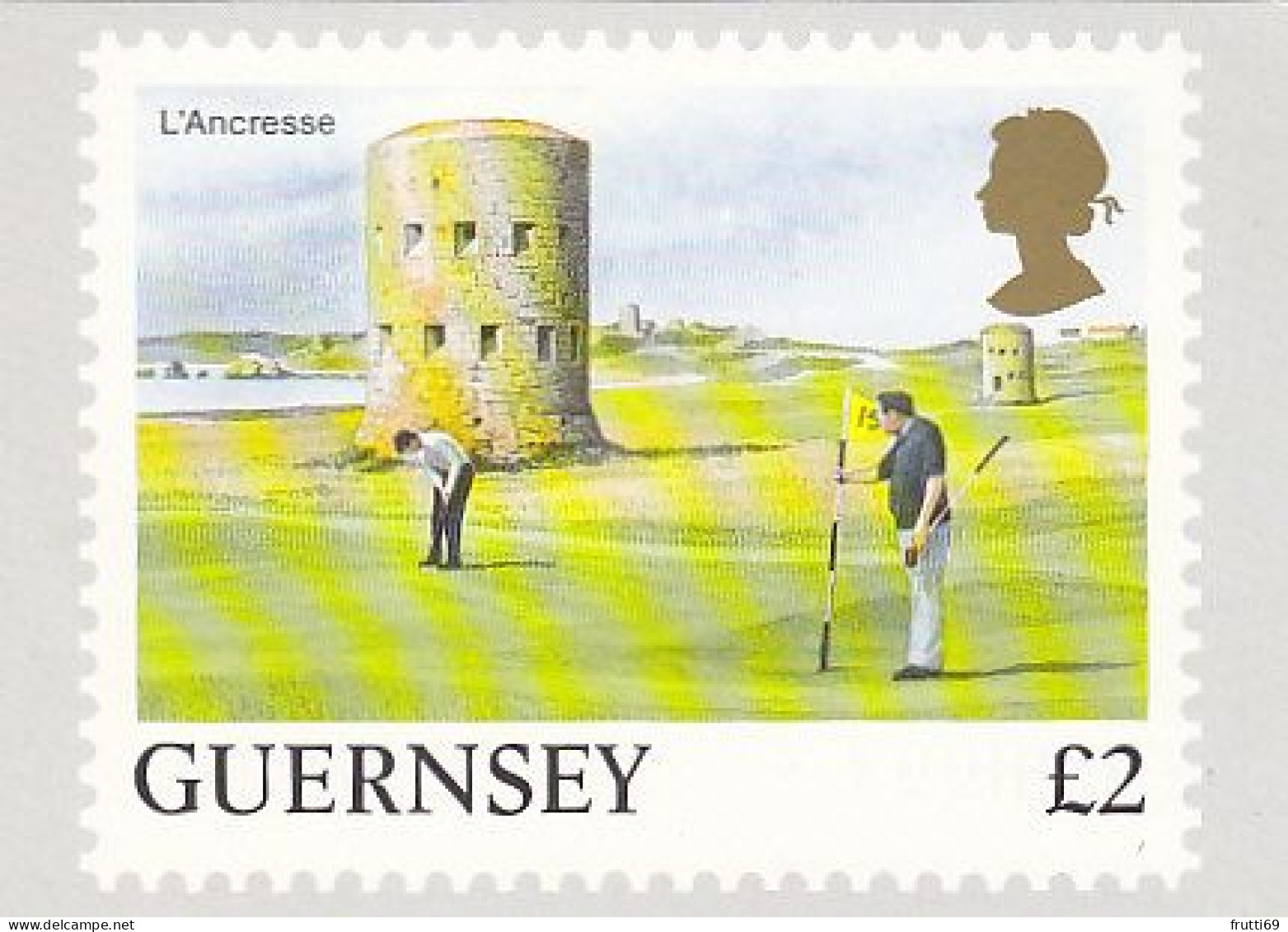 AK 175811 STAMP / BRIEFMARKE - Guernsey - L'Ancresse  - ONLY PICTURE NO STAMP - Timbres (représentations)