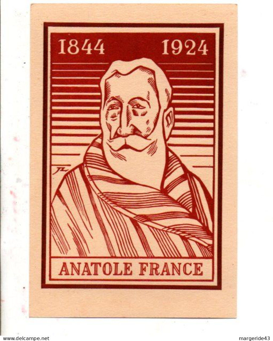 ANATOLE FRANCE TIRAGE 200 EXEMPLAIRES - Ecrivains