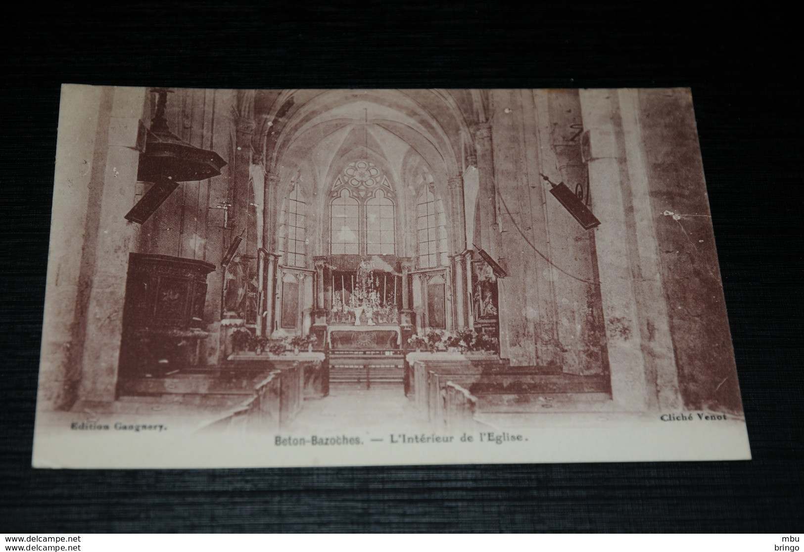 A8915      BETON-BAZOCHES, L'INTERIEUR DE L'EGLISE - Other & Unclassified