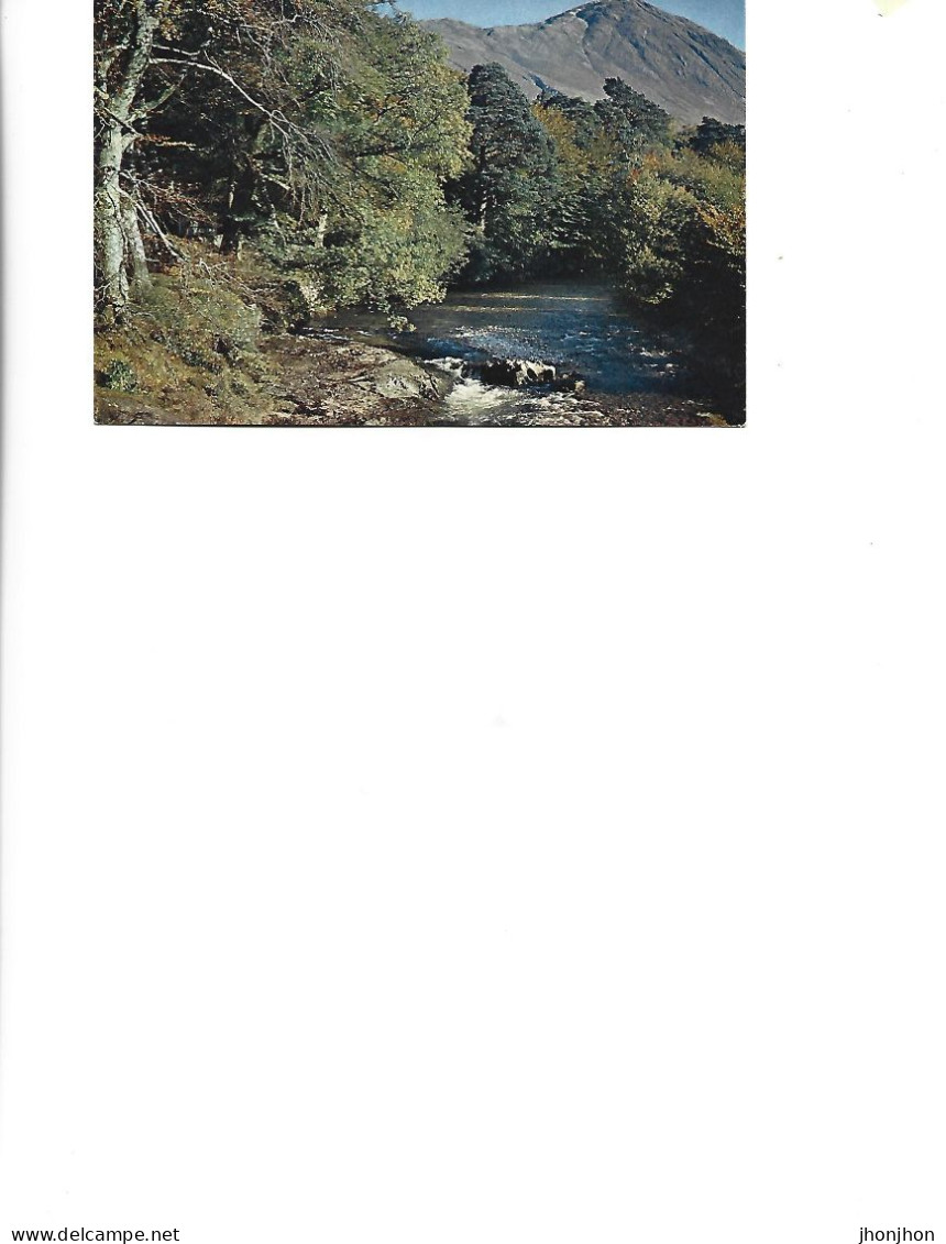 Scotland - Postcard Unused -  J.Arthur Dixon - The River Coe,Glencoe,Argyll - Argyllshire