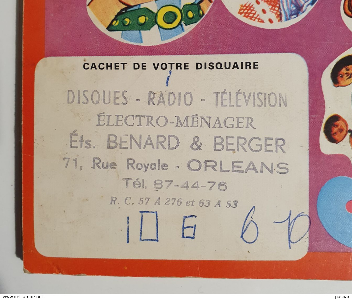 Pipiou Présente Tous Vos Grands Amis - Rondes, Fables, Chansons, Avec Catalogue - Disquaire Bénard Et Berger Orléans - Children